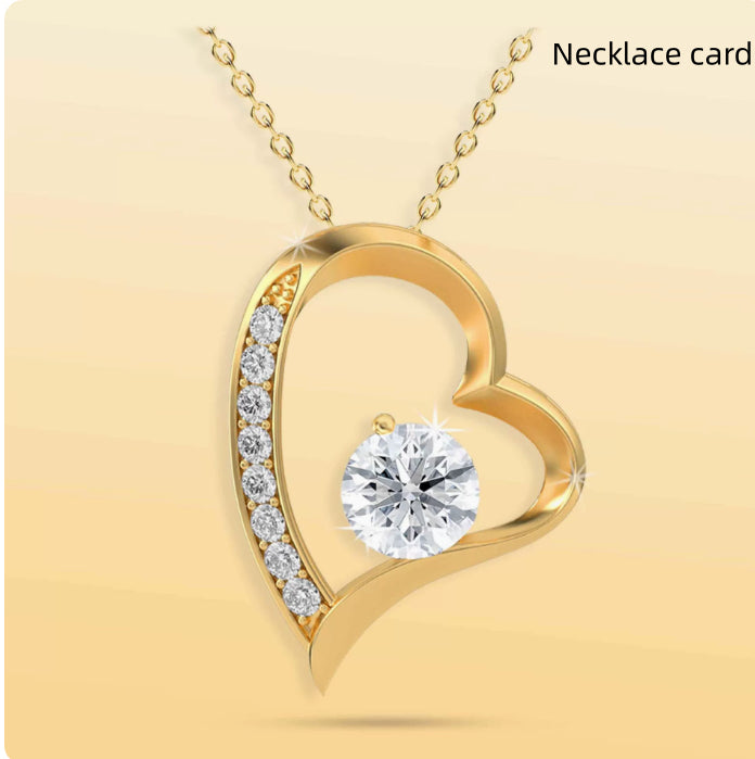 Rotating Bear Gift Box Eternal Rose Teddy Bear Jewelry Box With Necklace Valentine Wedding Special Present For Girlfriend Anniversary Gift Jewelry Box